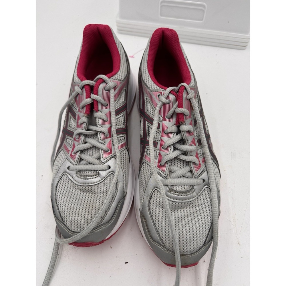 ASICS Women's Running Walking‎ Lightweight Shoes T7K8N Pink Gray Size 8.5 in EUC